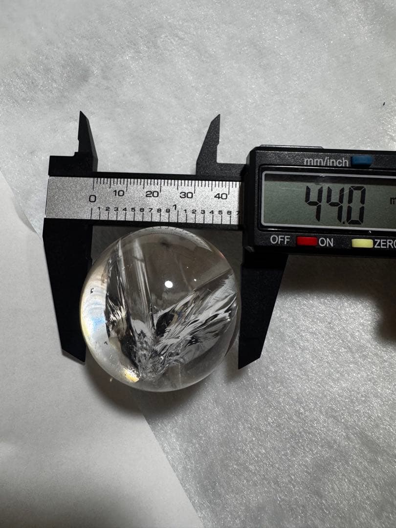 天然　最高品質　コロンビア産　レムリアン水晶　レインボー水晶　スフィア　丸玉