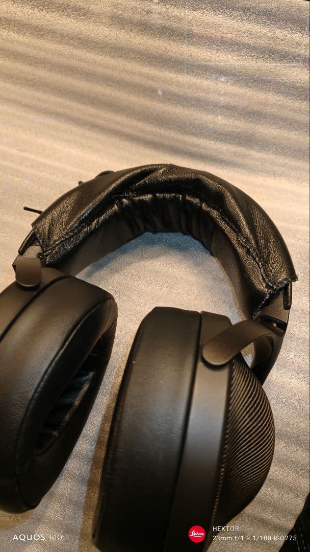 【自作品】新品ヘッドホンのヘッドバンドカバー MDR-Z1R用等