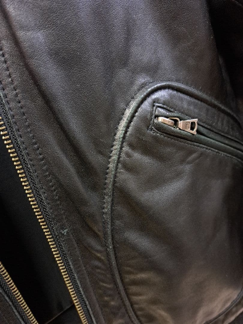 HYSTERIC GLAMOUR シングル レザージャケット 羊革