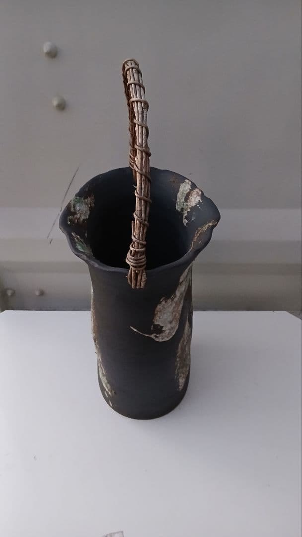 信楽焼 傘立て 花器 花瓶 和モダン 陶器 おしゃれ和モダンな傘立て