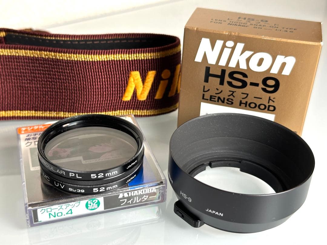 Nikon ニコン FE2 フィルムカメラ 50mm f1.4 付属多数 美品