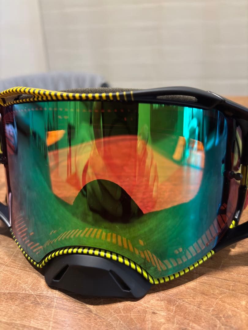 オークリー　エアーブレイクMX プリズム　モトクロスゴーグル　WR250