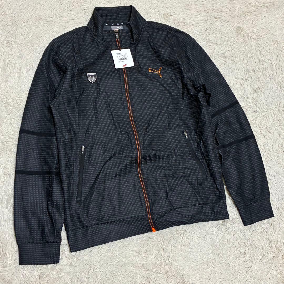 PUMA プーマ 未使用タグ付 XL 黒 ゴルフ ジップアップ ジャケット
