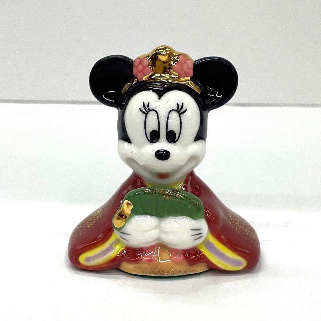 吉徳　ミッキー＆ミニー雛人形と桜型飾り台(好みの物をお選び下さい)