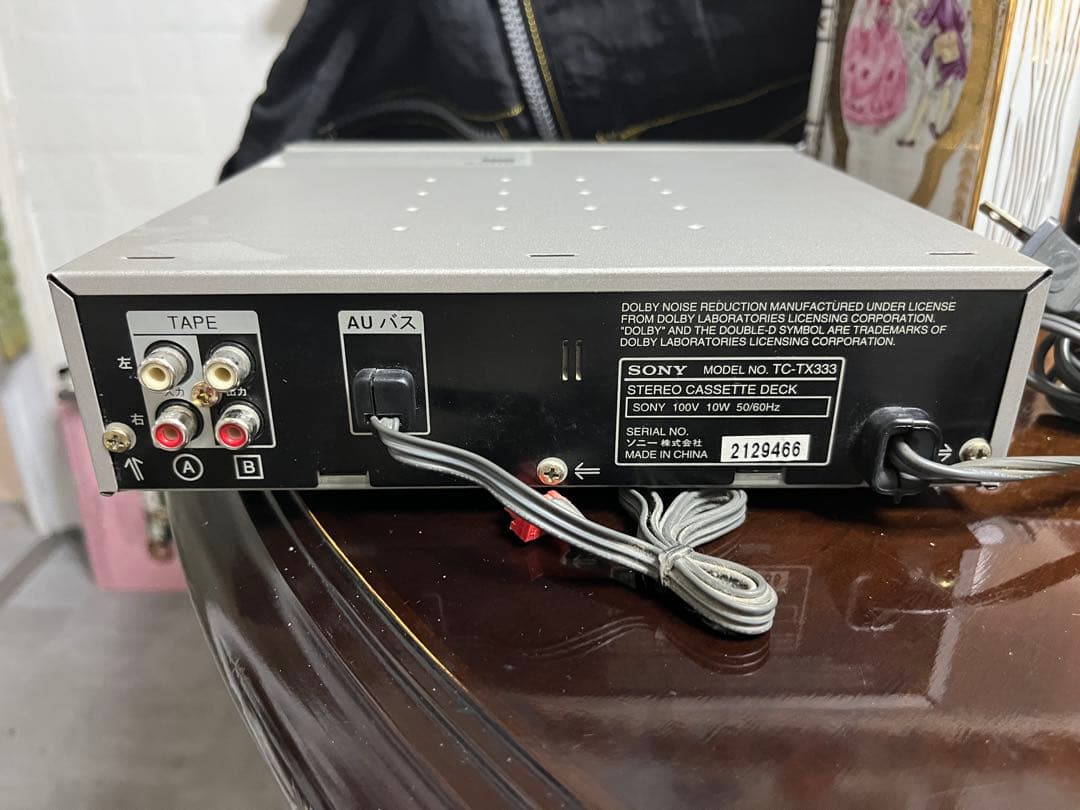 Sony TC−TX333 カセットデッキ　完動品