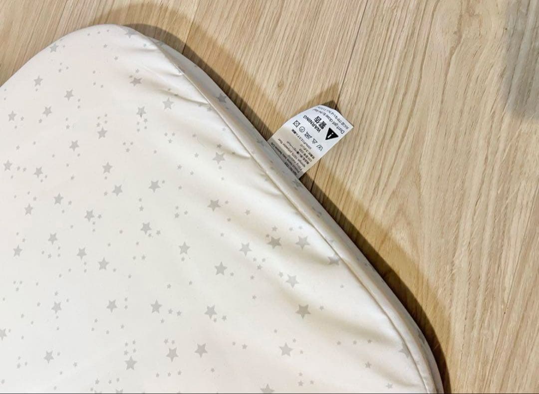 HZDMJ 2023 ベビーベッド ベージュ 6段階高さ調整 移動可能キャスター