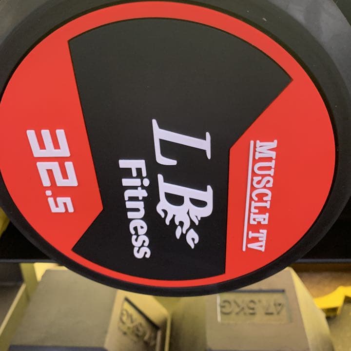 ラバーラウンドダンベル　2.5kg から25kg  6セット