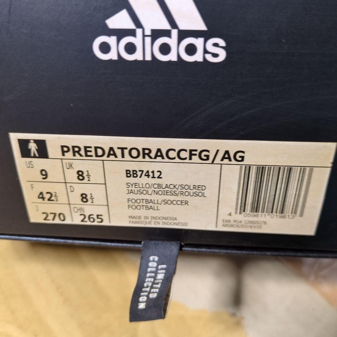 adidas アディダス プレデター アクセレレイター FG/AG