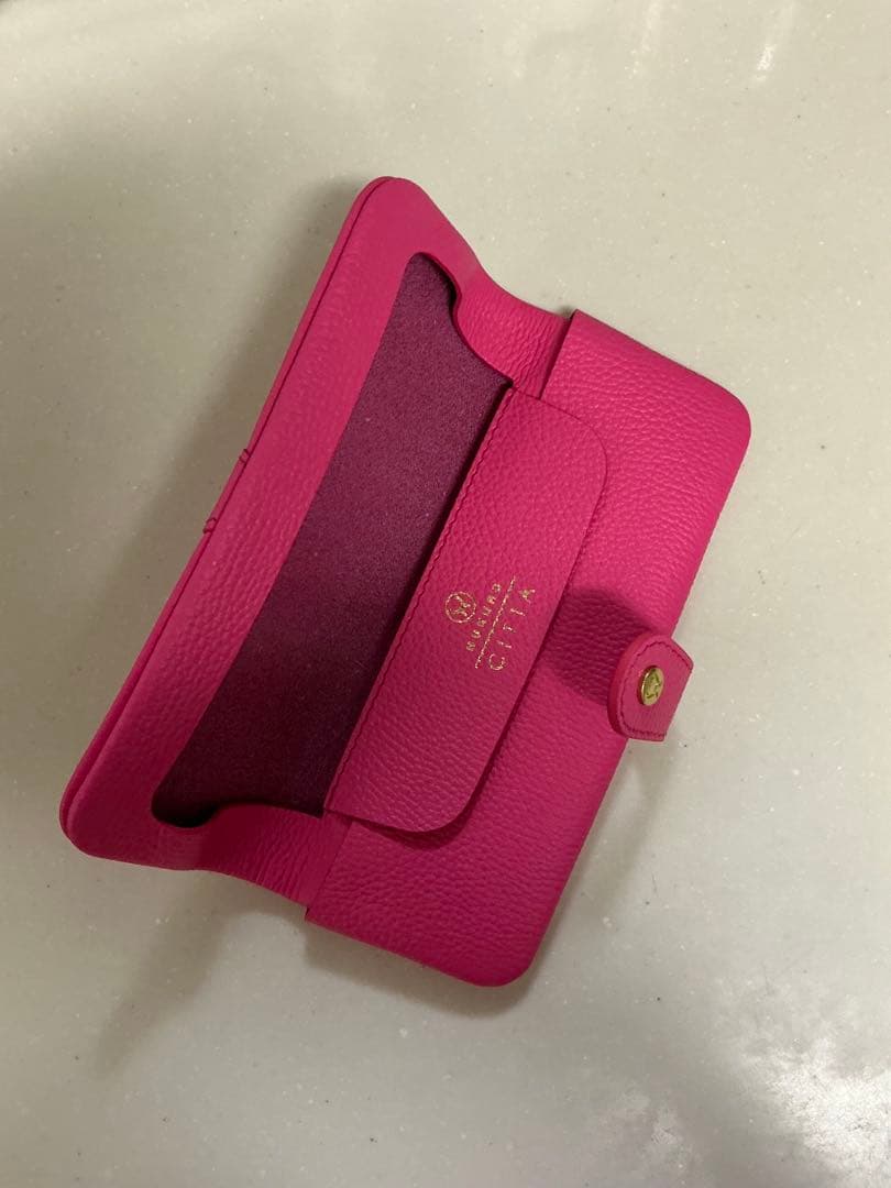 【新品未使用】HUKURO ペンケース 限定ピンク 牛革 本革 レザー