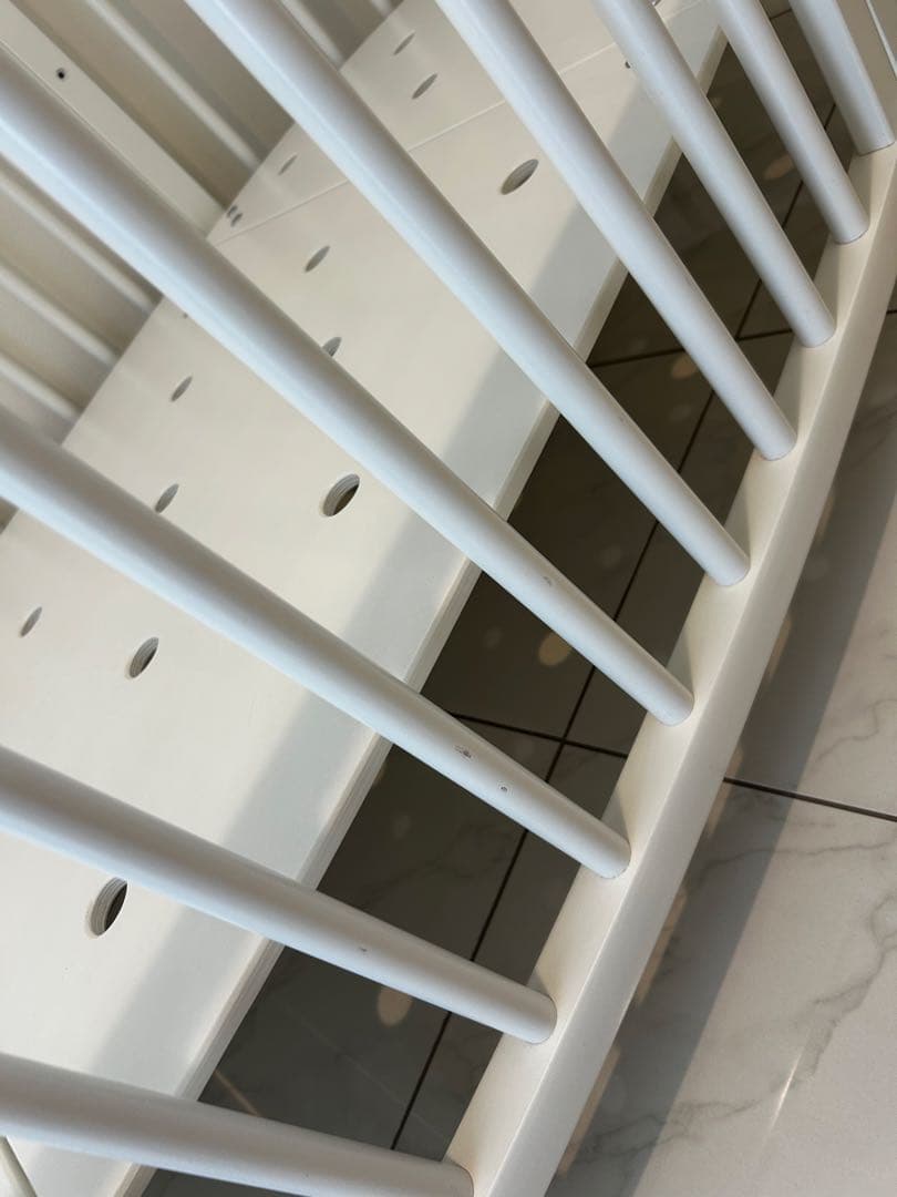 STOKKE ベビーベッド マットレス　シーツ　メッシュライナー付き