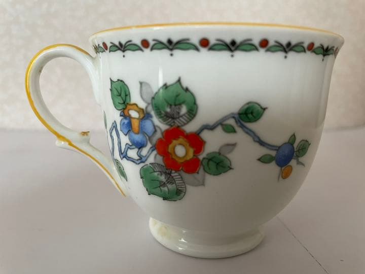 Shelley ティーカップ トリオ 6客セット  +  プレート 1枚