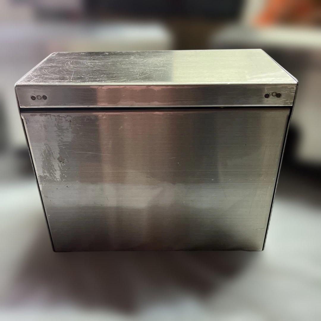 ステンレス　ディスペンサー　3個セット　キッチン　ストロー　割り箸　店舗用品