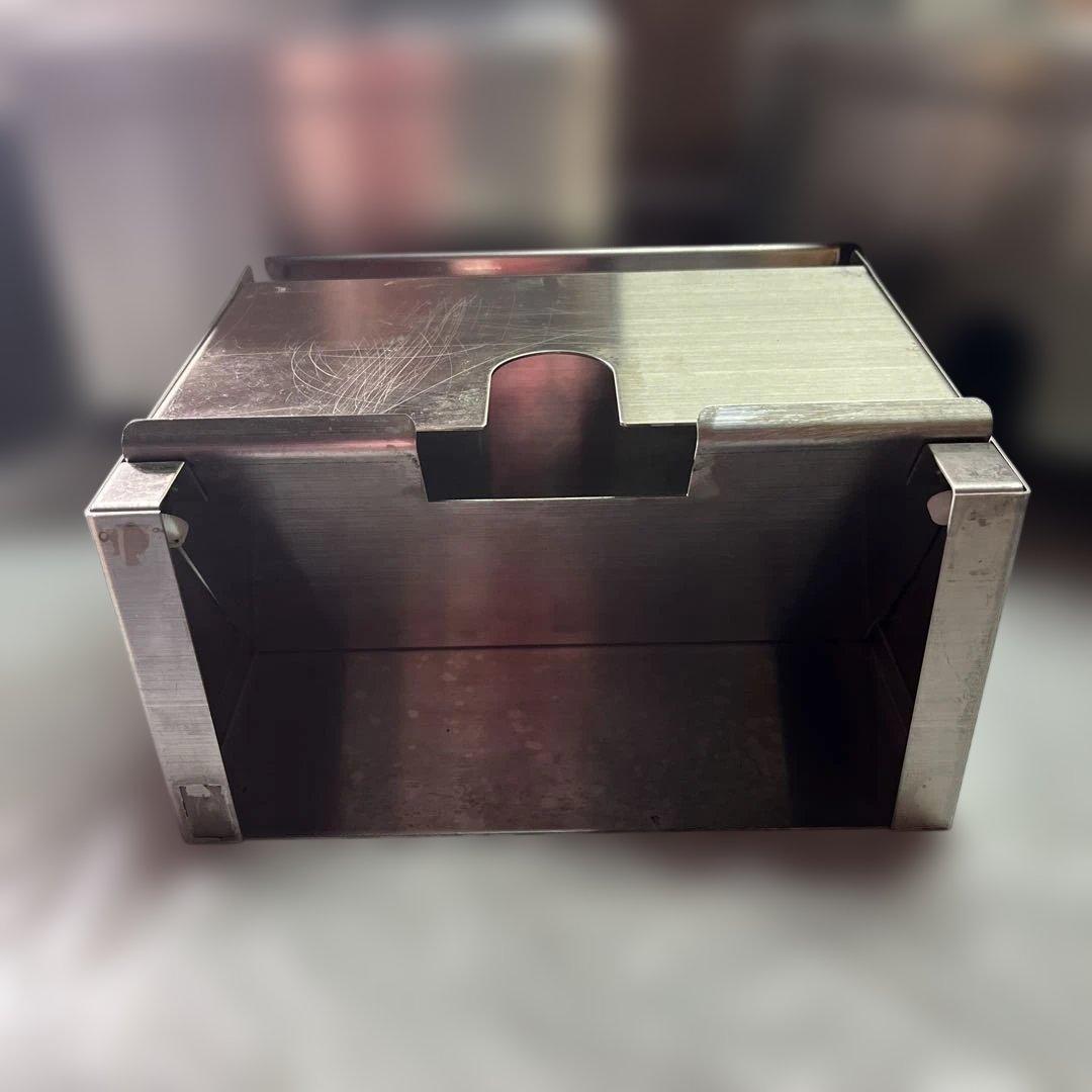 ステンレス　ディスペンサー　3個セット　キッチン　ストロー　割り箸　店舗用品