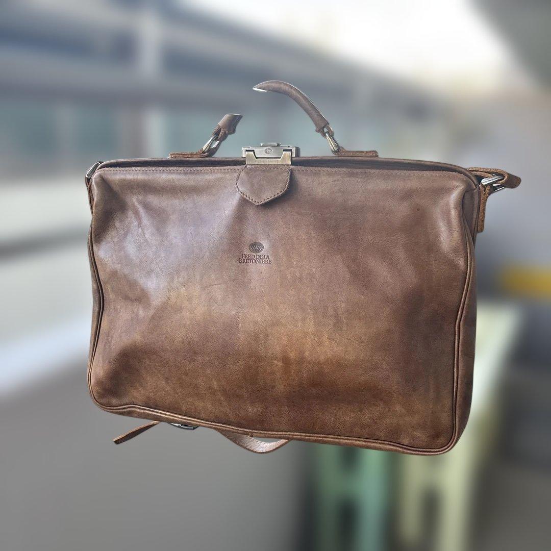 ppajdj　ドクターバッグ　レザーバッグ　ビジネスバッグ