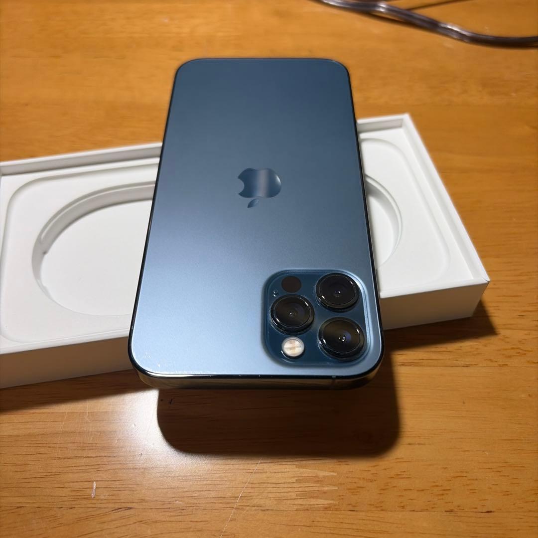 【美品】iPhone 12 Pro パシフィックブルー 128GB（おまけ付き）
