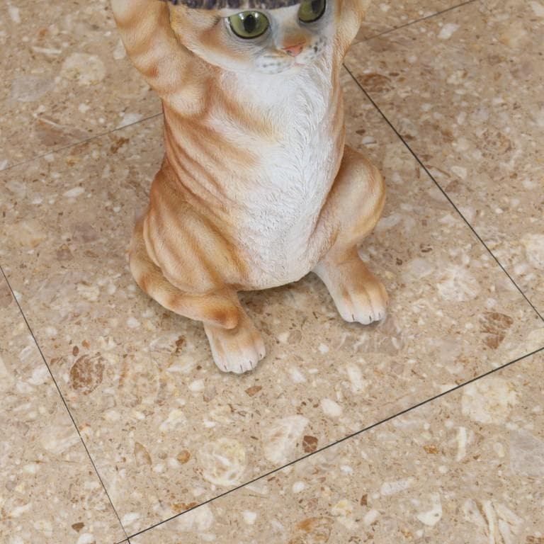 サイドテーブル マンチカン ネコ おしゃれ アニマル 動物 ソファ横 ポップ