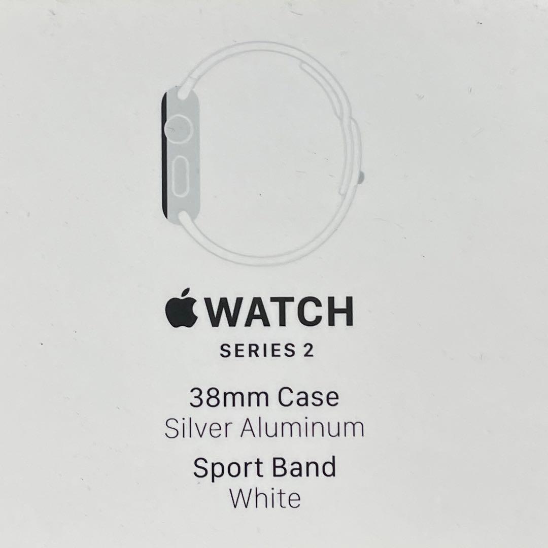 その他 APPLE WATCH 38mm series2 silver GPSmodel
