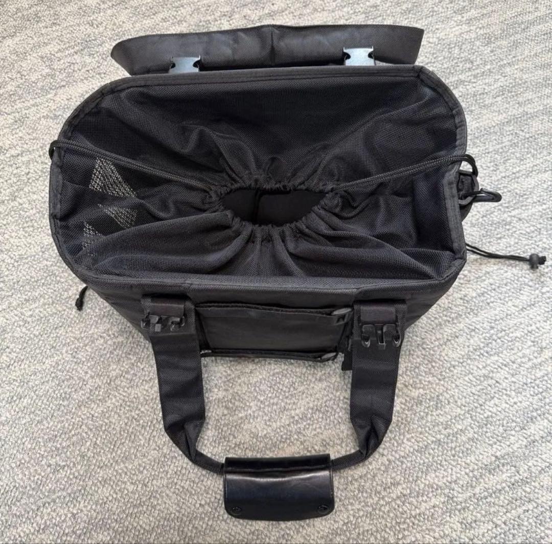 MANDARINE BROTHERS 犬用キャリーバッグ ブラック