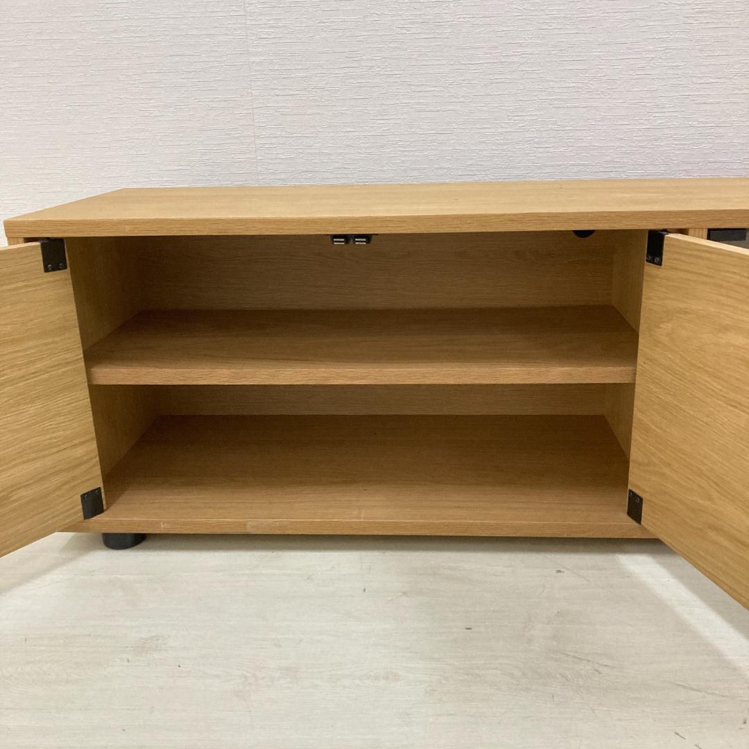 無印良品　スタッキングキャビネット オーク材 テレビ台　ローボード　テレビボード