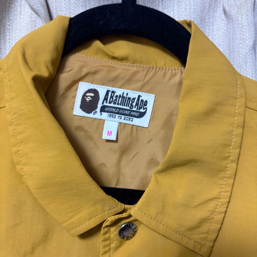 A Bathing Ape ナイロンジャケット M マスタード