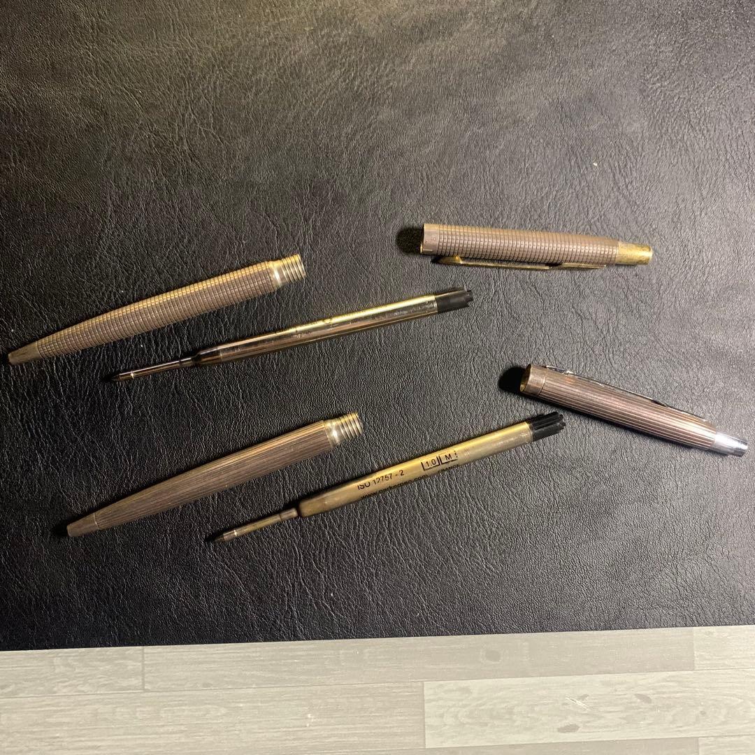 パーカー 75 / クラシック　スターリングシルバー　925　14金　３本セット