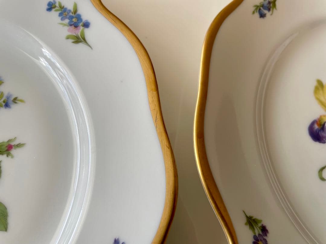 【値下げしました】リンドナー/ドイツ製、19cm中皿6枚《希少品》