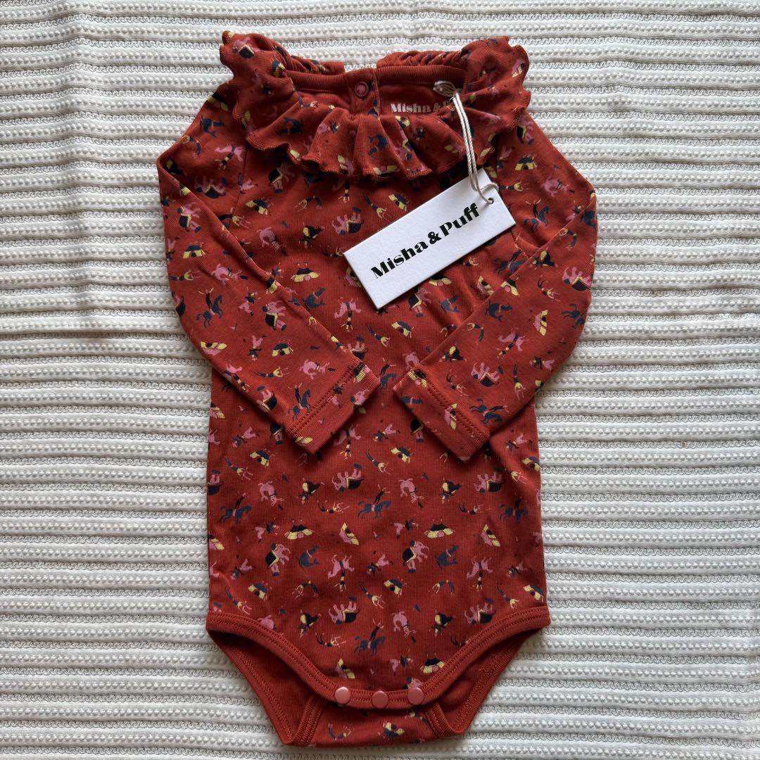 ロンパース・カバーオール misha&puff Layette Paloma Onesie 6-12m