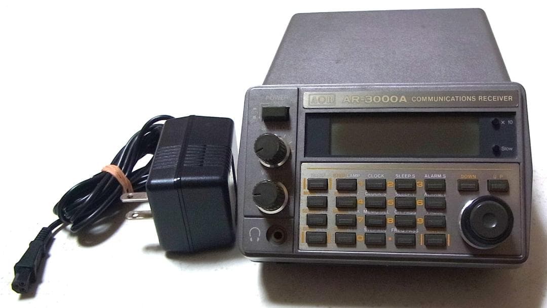 AOR　AR-3000A　広帯域受信機　秘話機能付