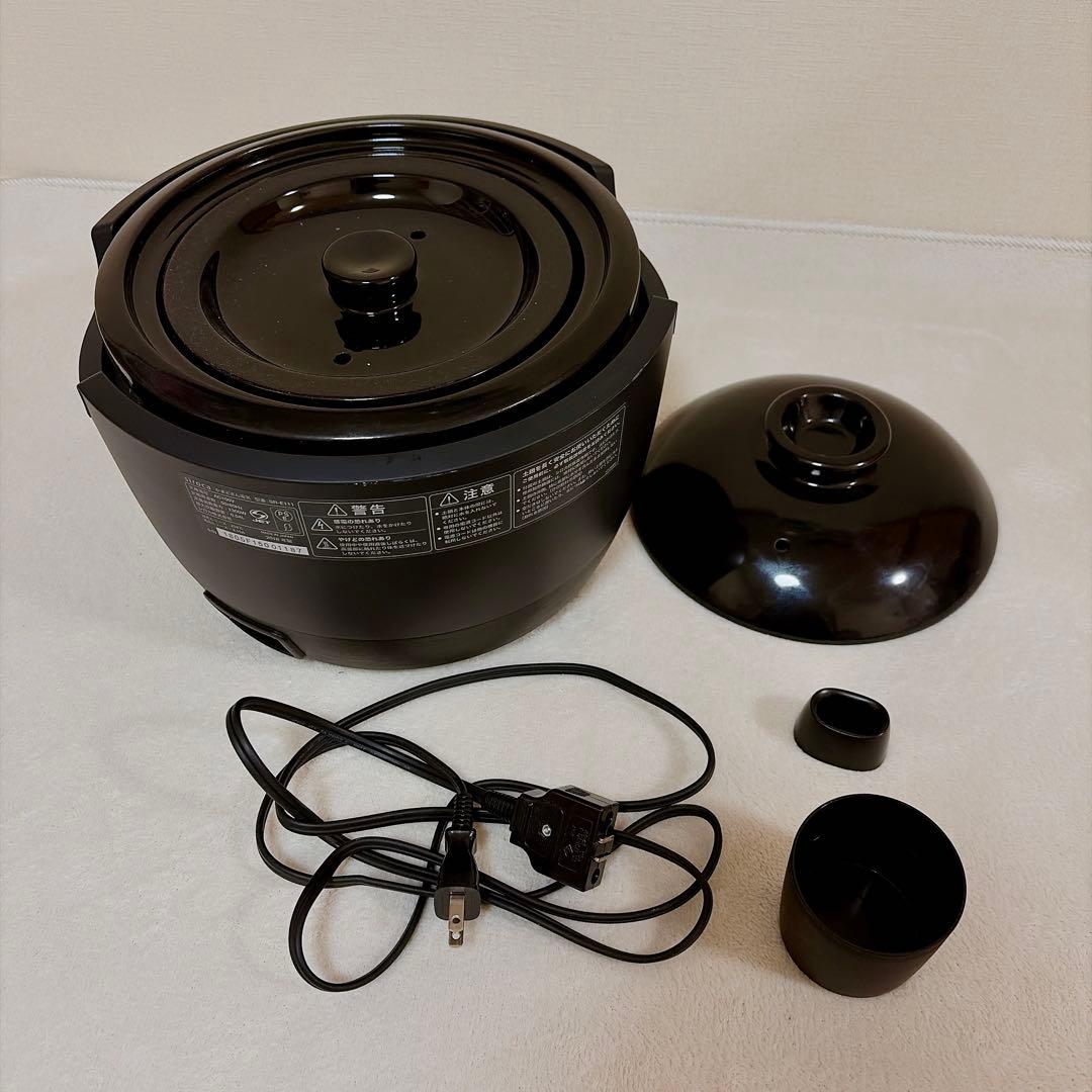 未使用新品★かまどさん　電気★siroca★シロカ★炊飯器★SR-E111★黒