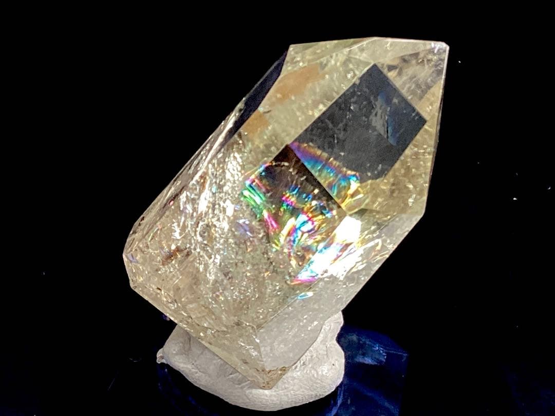 ✳最強の風水**ガネーシュヒマール水晶＆レモン水晶　お守り*守護石　鑑別書付‼️