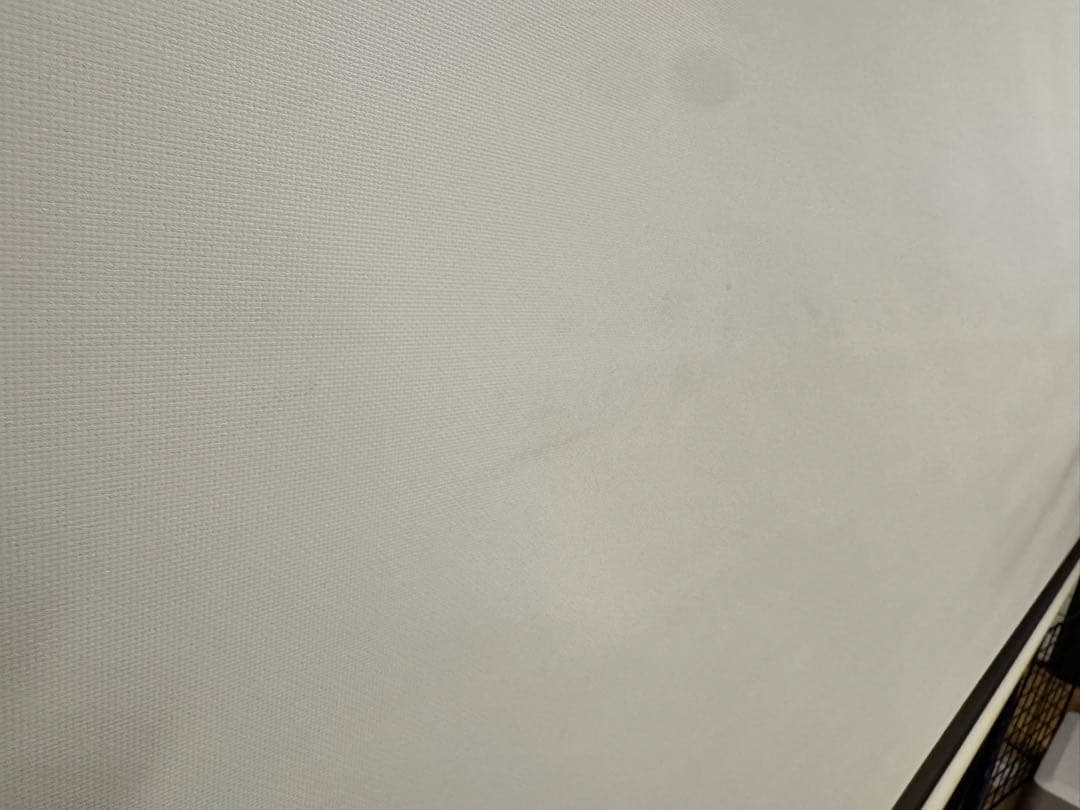 【ぎ】120インチプロジェクタースクリーン 吊り下げ式日本製