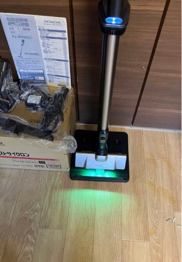 日立 PV-BH900J スティッククリーナー 掃除機 ラクかるスティック