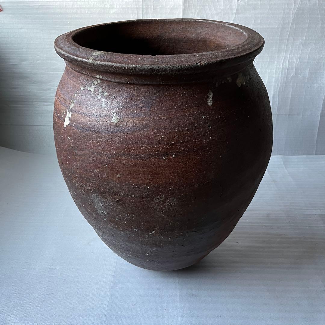 アンティーク　特大　水瓶　大壺　大甕　江戸時代物