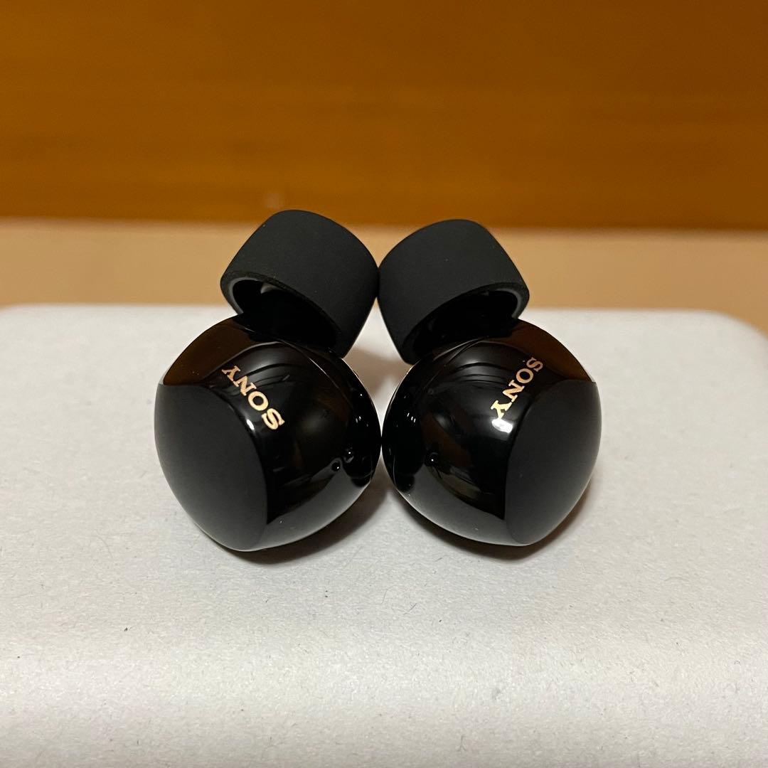 【美品】SONY WF-1000XM5 ブラック 完全ワイヤレスイヤホン