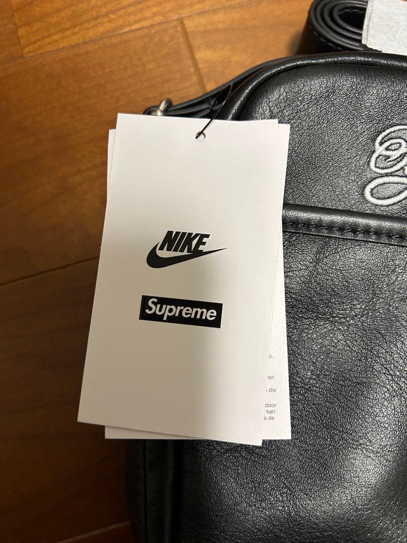 新品 Supreme x Nike Leather Shoulder Bag