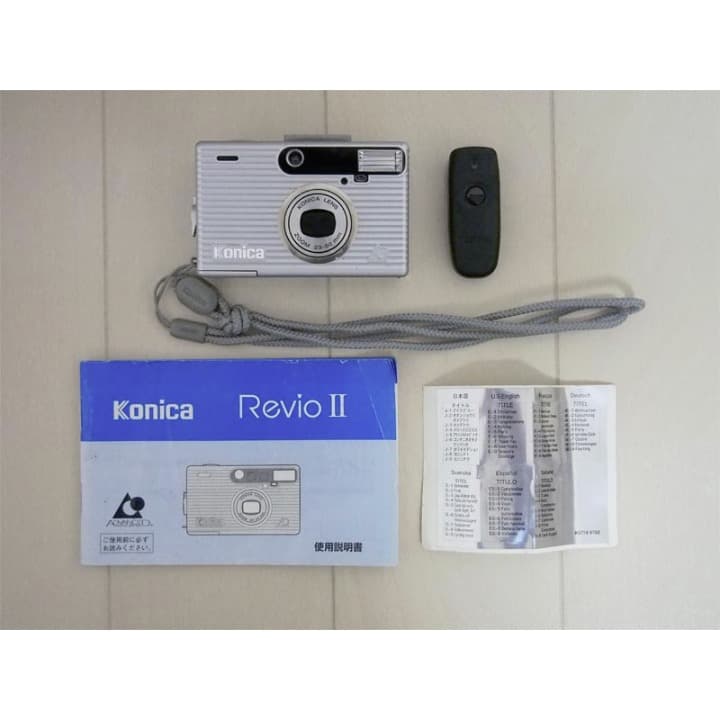 APSコンパクトカメラ/Konica Revio2/フィルム５本付き