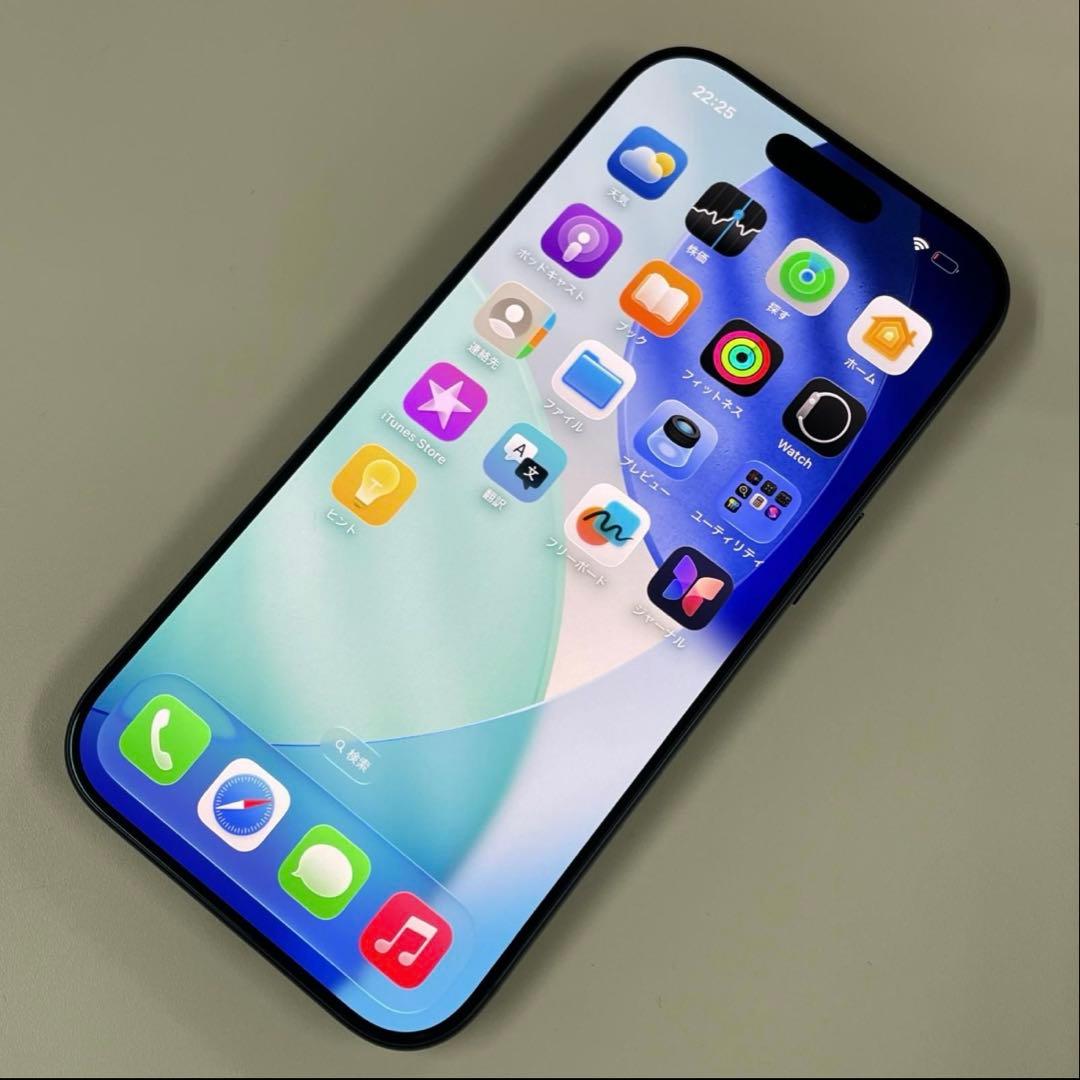 【新品同様品】iPhone17proディープブルー256BG