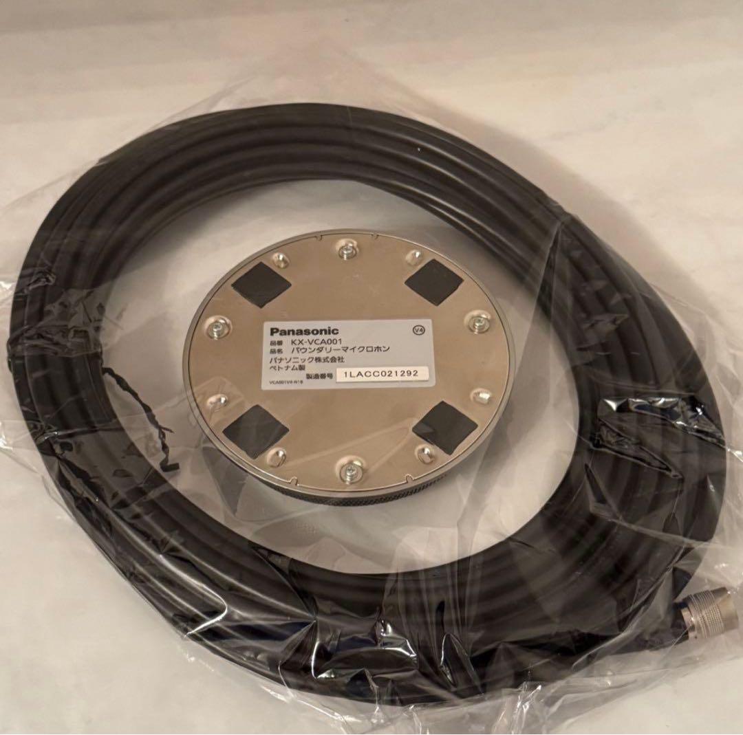 バウンダリーマイクロホンKX-VCA001 & ケーブル付き3セット