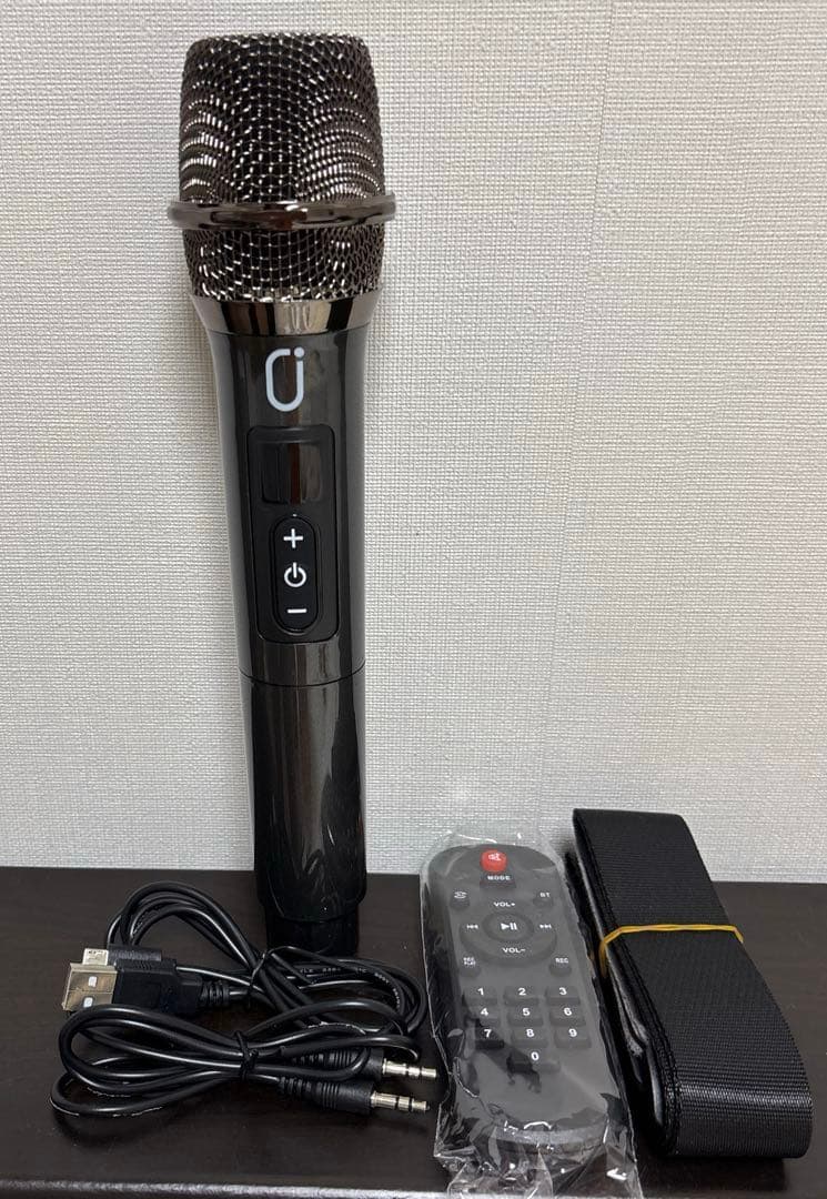 スピーカーセット カラオケ 拡声器 ワイヤレスマイク1本 Bluetooth