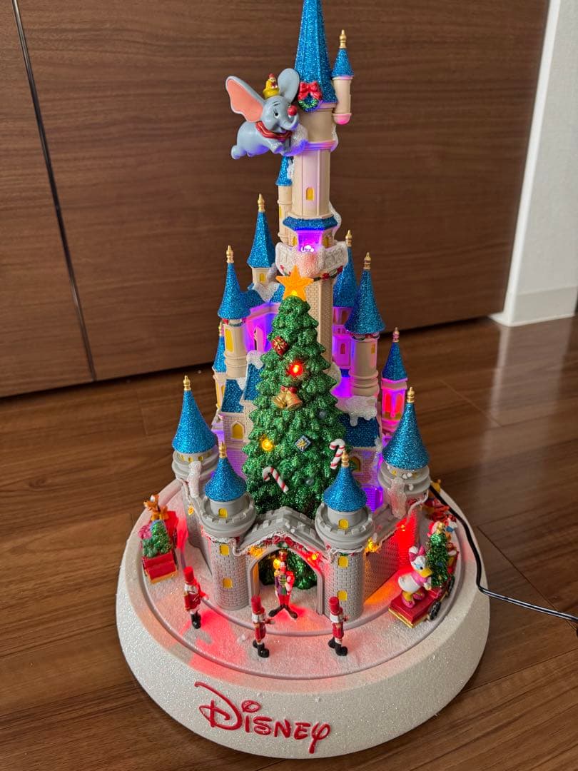 海外ディズニー クリスマスツリー LEDライト ミュージック