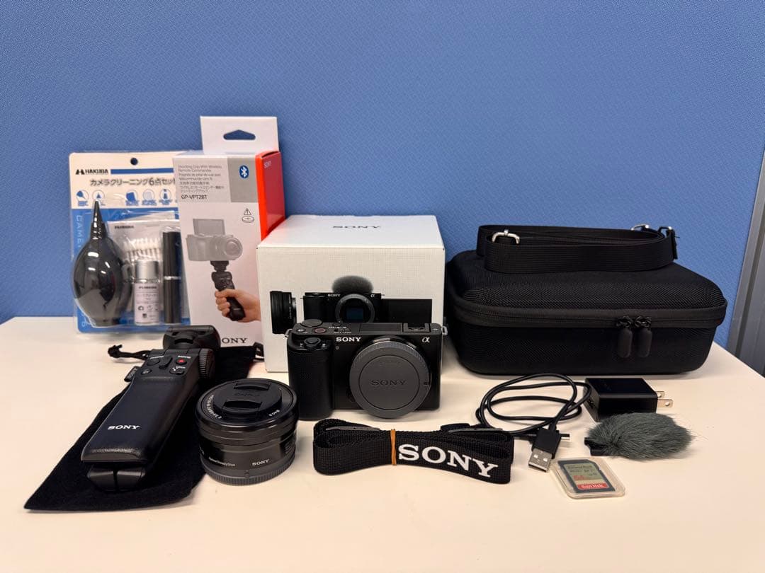 SONY ZV-E10Lパワーズームレンズキット＋シューティンググリップセット