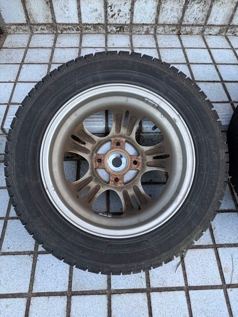 今日だけ！YOKOHAMAスタッドレスタイヤ13インチ ホイールセット
