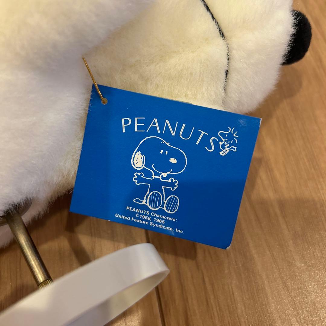 スヌーピー レトロ オルゴール ぬいぐるみ