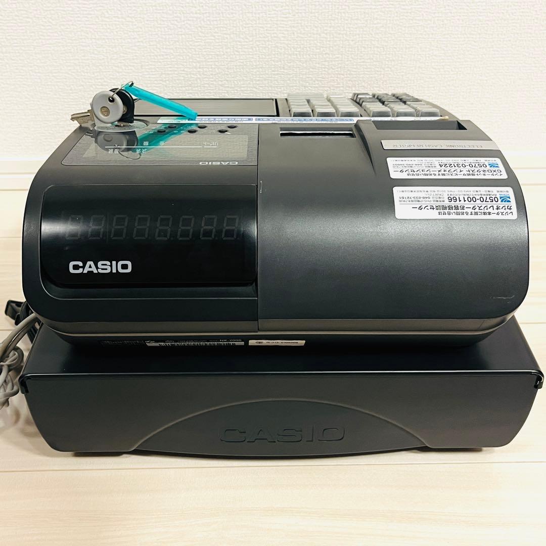 【簡易動作済】CASIOレジスターNK-2000