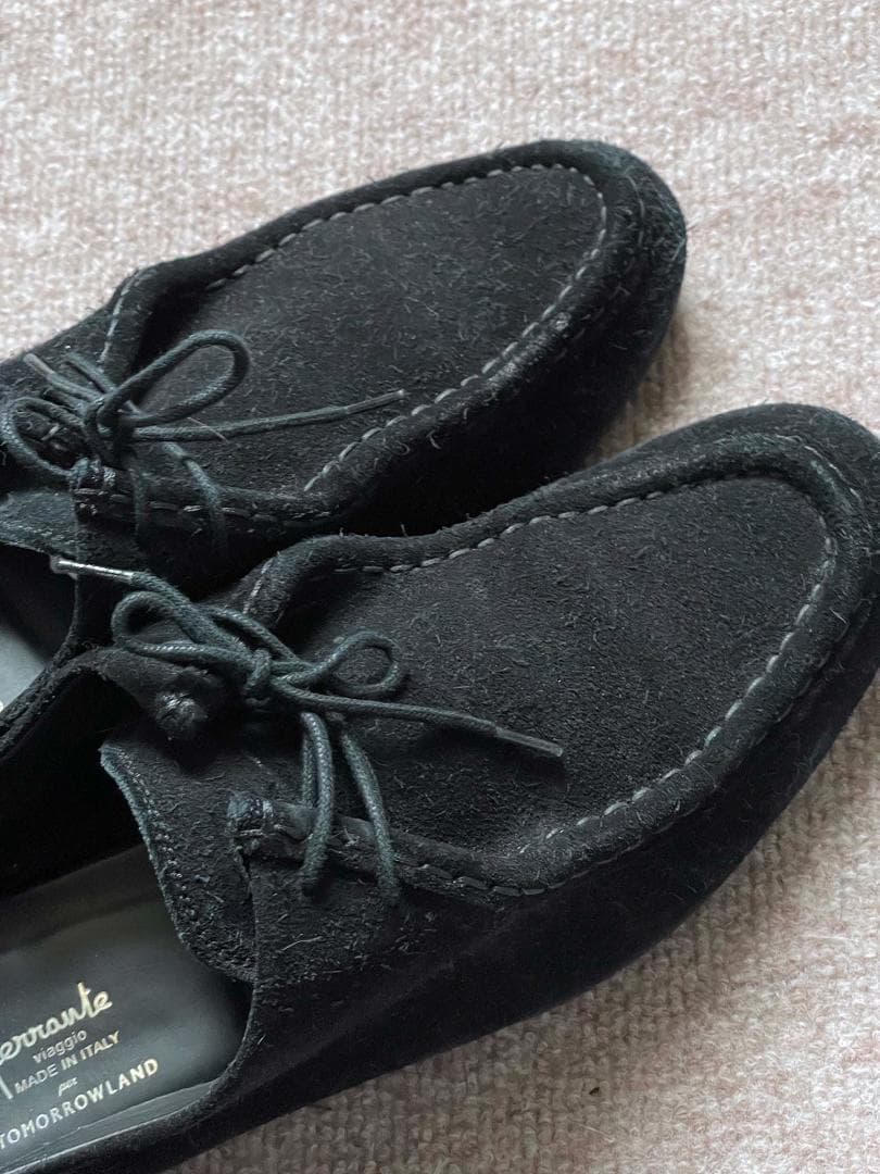 t*7様 ferrante itary tomorrowland スエードシュー