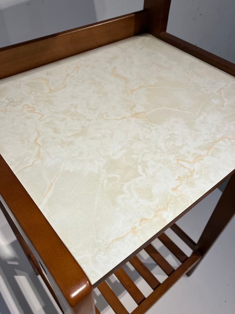 オールド、カリモク、飾り棚、花台、電話台、コンソール、サイドテーブル、レトロ