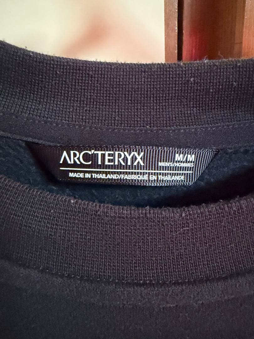 ARC'TERYX エンブレム フリース クルー メンズ　M