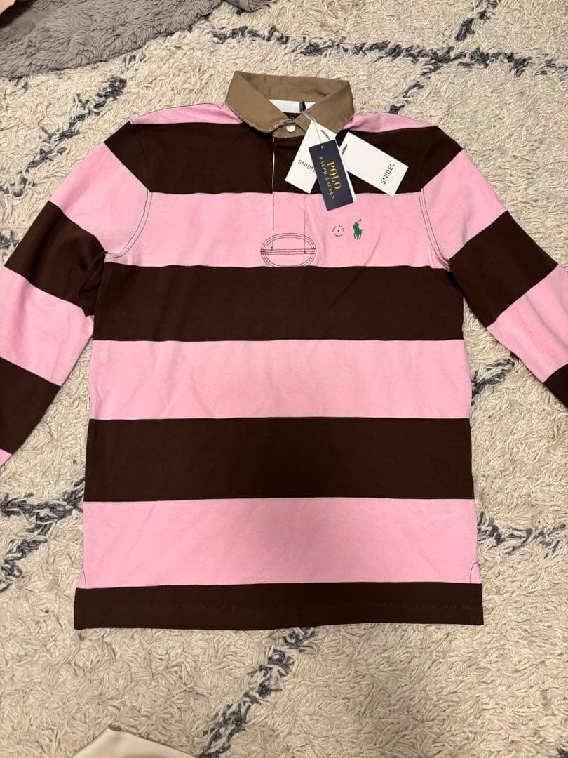 SNIDEL スナイデル　ラルフローレン　ラグビーシャツ