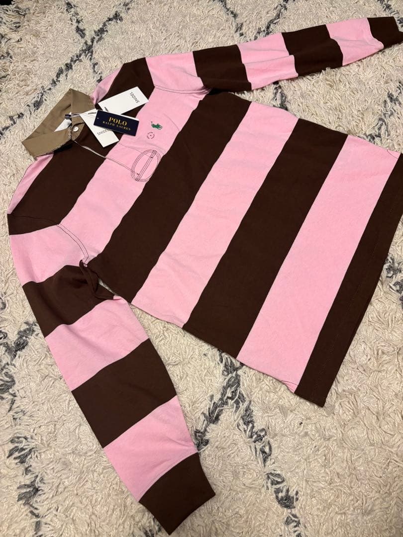 SNIDEL スナイデル　ラルフローレン　ラグビーシャツ