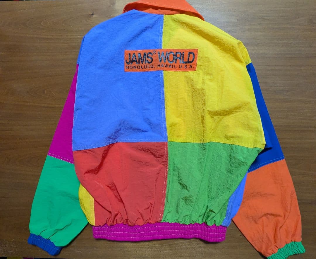 JAMS WORLD ナイロンジャケット USA製 Sサイズ